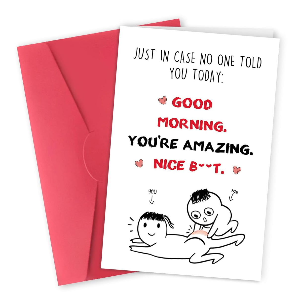 Funny Valentines Day Card For Women, Naughty Valentines Gifts For Wife Girlfriend,Love Anniversary Card,Valentines Day Card With Envelope