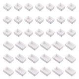 Empty Watercolour Paint Pans, 50 Pcs White Half Pans & 50 Pcs Full Paint Tins For Diy Watercolor Oils Watercolour Pans Replacements