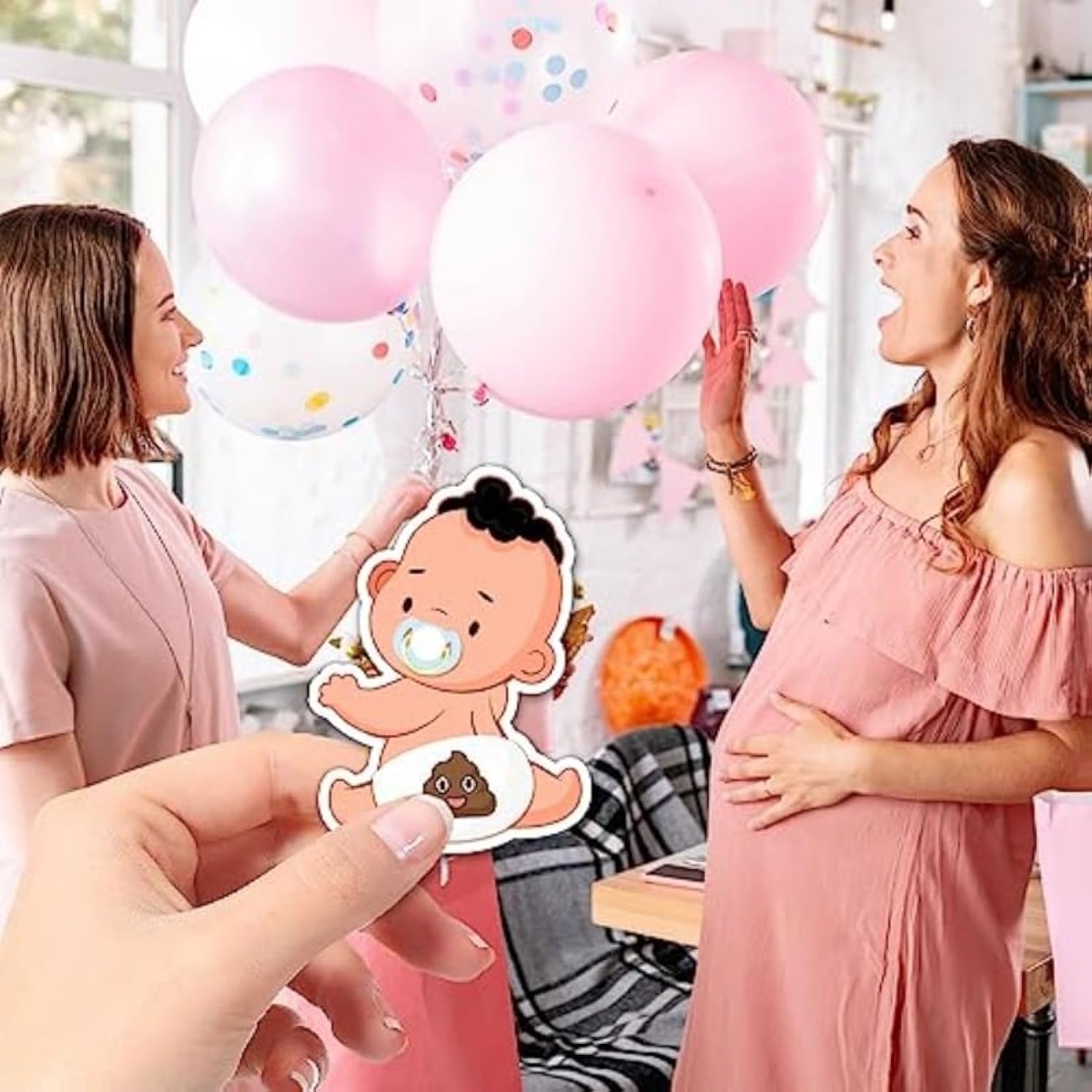 40-Piece Baby Shower Scratch-Off Game – Fun Gender Reveal Party Supplies With 5 Winner Cards – Designed For Gender Reveal Parties, Baby Showers, And Pregnancy Announcements