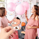 40-Piece Baby Shower Scratch-Off Game – Fun Gender Reveal Party Supplies With 5 Winner Cards – Designed For Gender Reveal Parties, Baby Showers, And Pregnancy Announcements