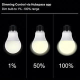 A19 Smart LED Bulb 60W WiFi Dimmable Color Changing Alexa Google Home Hubspace 1 Pack