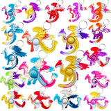 24 Packs Dragon Bulk Mini Pop Fidget Gift For Holiday Boys And Girls Kids Party Favors Supplies And Classroom Students Prize