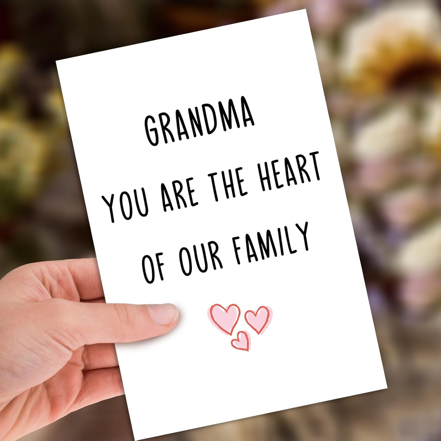 Mothers Day Card For Grandma, Grandma Mothers Day Gift, Happy Mother'S Day Card For Grandmother Nana Granny, Funny Mother'S Day Gifts From Grandson Granddaughter Grandkids