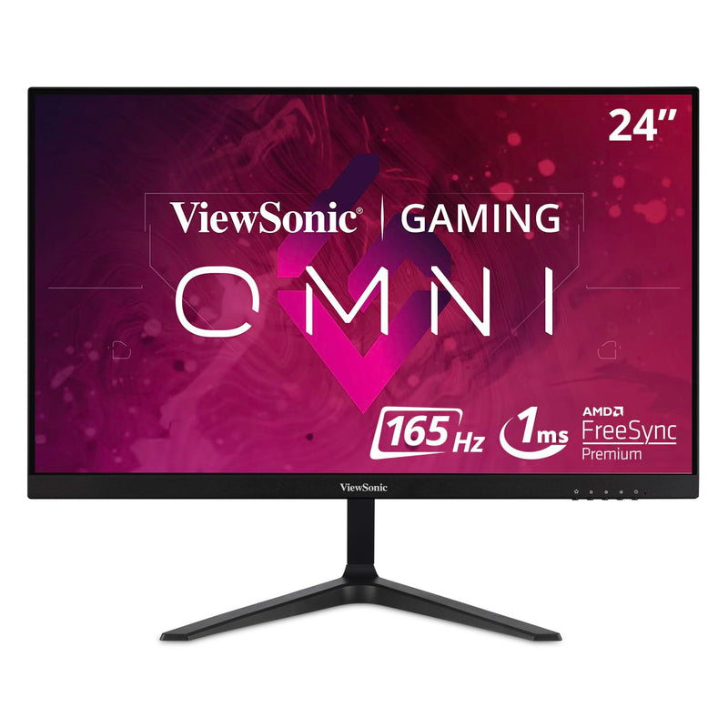 ViewSonic OMNI VX2418-P-MHD 24 Inch 1080p 1ms 165Hz Gaming Monitor with Adapti