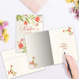 Tree-Free Greetings - Mother's Day Cards - Artful Designs - 8 Assorted Cards + Matching Envelopes - Made in USA - 100% Recycled Paper - 5 x 7 - Floral Mother's Day (GA54277)