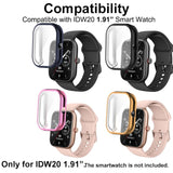 Watch Cases Compatible With Faweio, Enomir, Wmk, Yoever, Toobur Idw20 1.91” Smart Watch, Tpu Case With Screen Protector, Protecting Watch Body & Screen