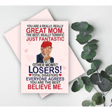 Funny Card For Mom, Wife From Daughter, Son, Kids, Husband On Mothers Day, Valentines Day - Heartfelt Message To Mother, Perfect For Birthday, Mother'S Day, Humorous Mom Greeting Cards, Premium Quality