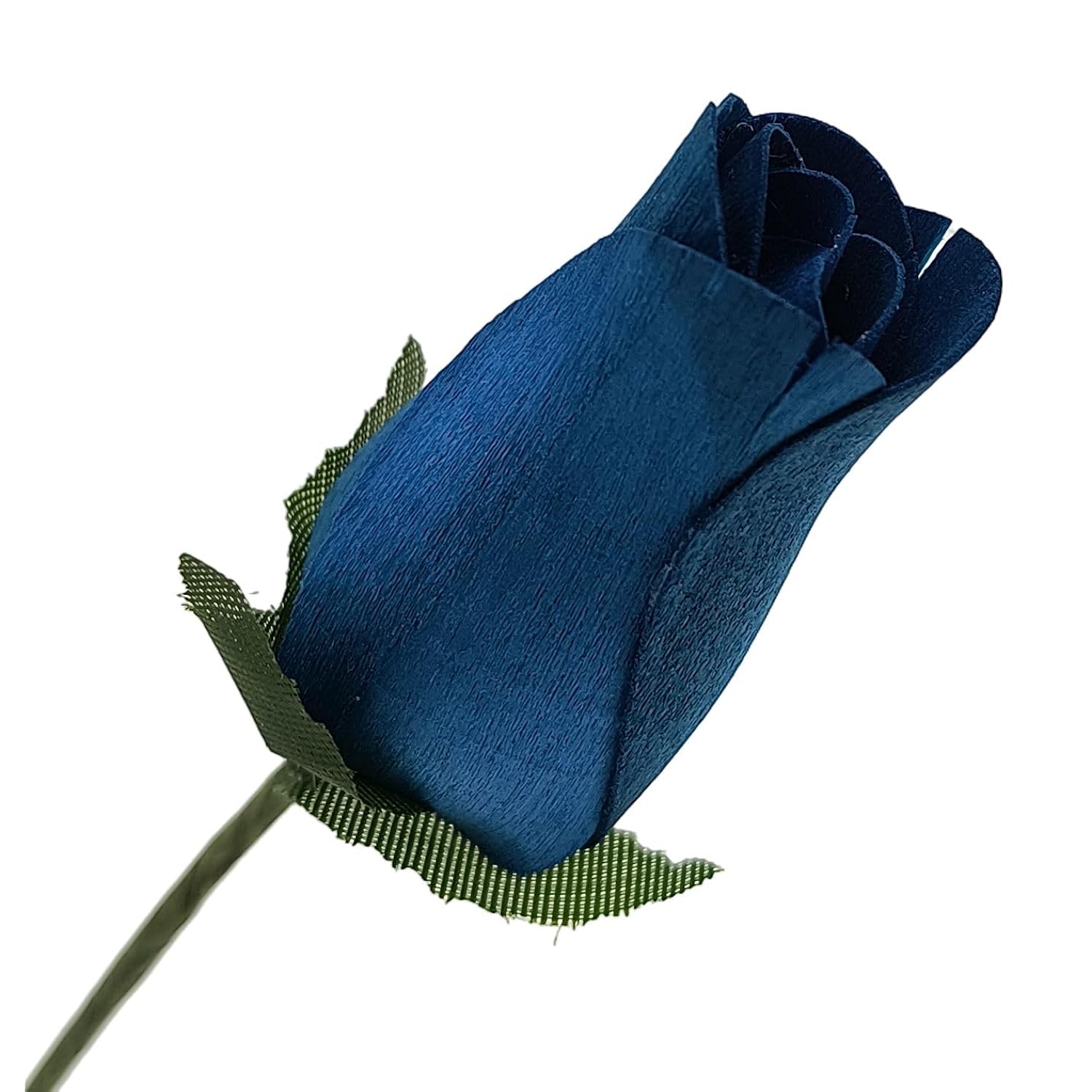 Navy Blue Roses Bunch Of 8 Closed Bud Wooden Roses For Crafts Custom Bouquets And Other Diy Projects. Choose Form Over 60 Colors