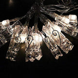 Photo Clip String Lights Led Fairy Clip String Lights Hanging Photo Pictures Battery Operated For Gifts Patio Christmas