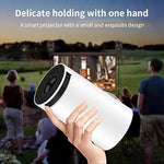 5G WiFi Mini Projector - 1080P, 4K Support, 130" Display, HDMI, USB, iPhone/Android