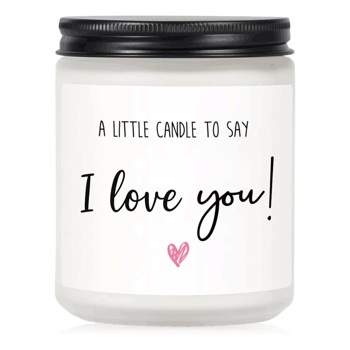 I Love You Candle Anniversary Birthday Gifts For Her Him Girlfriend Boyfriend Bf,A Little Candle To Say I Love You, Cute Gifts For Her, Him, Girlfriend, Boyfriend, Wife, Husband