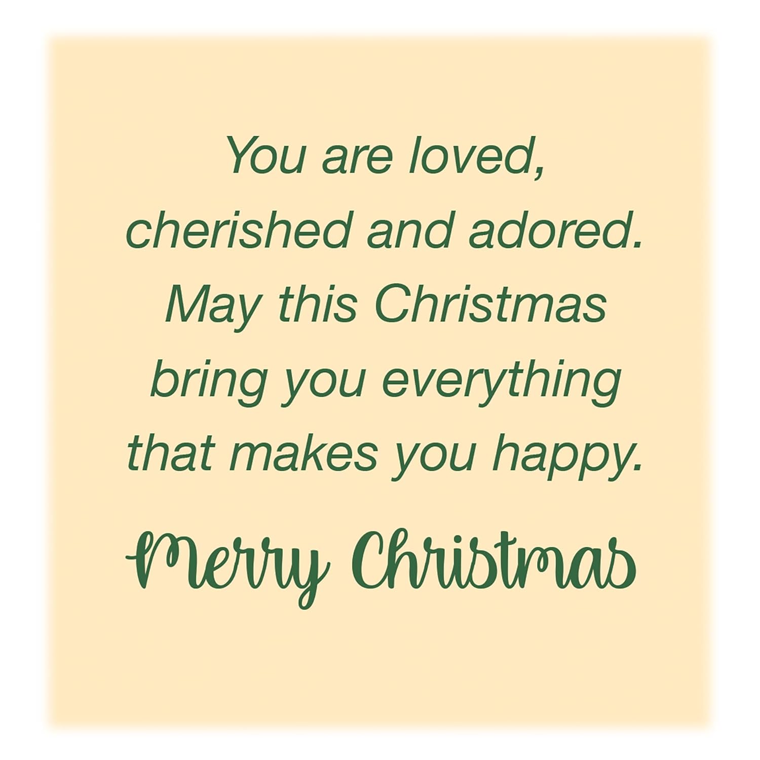 Granddaughter Christmas Card - Large Card Opens To 10" X 7.75" - Made In Chicago - Nostalgic Santa Claus With Gifts - Premium Envelope & Sturdy Mailer - A Classic 1017