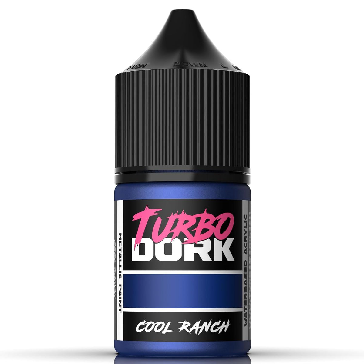 Cool Ranch Metallic Acrylic Paint 22Ml Bottle - Water-Based Non-Toxic Metallic Finish Paint