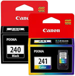 Canon Pixma PG-240 Black & CL-241 Color Ink Cartridges