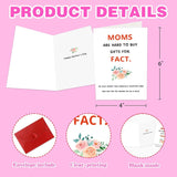 Funny Mother'S Day Card For Mom Floral Mothers Day Greeting Card From Son Daughter Happy Mother'S Day Card With Envelope Mothers Day Gift Cards For Mom Grandma