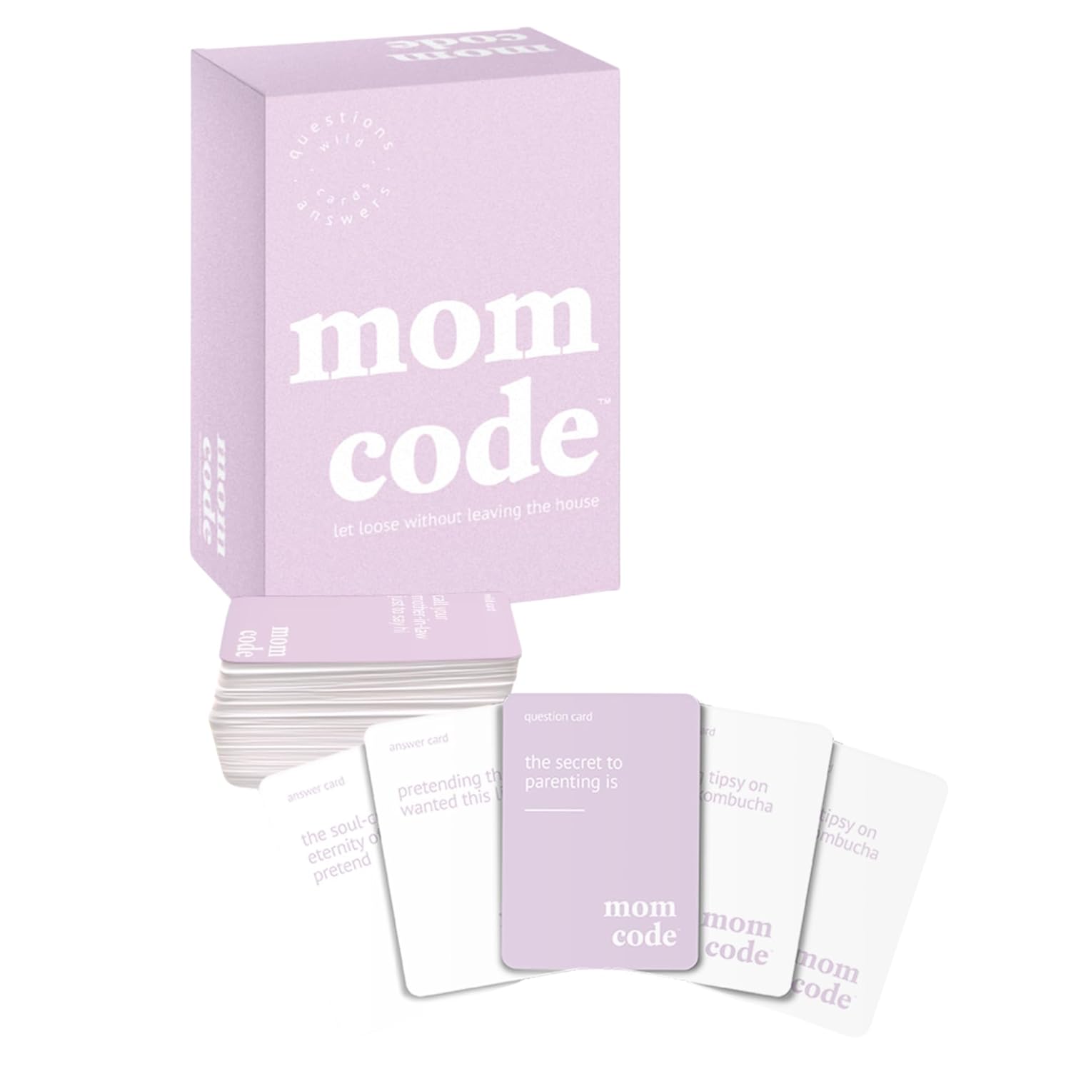 Mom Code Party Game - Hilarious Entertainment for Moms, Perfect for Mother's Day, Baby Showers and Game Nights, Ages 17+, 2+ Players, 30 Minute Playtime - Made by Fitz