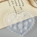 3D Flower Molds - Silicone Rose & Camellia Nail Charms For Resin & Epoxy Accessories