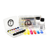 Daniel Smith Watercolor, 5ml Tubes, Essential Mixing Set with 6 Essential Watercolor Tubes, 1oz Watercolor Ground, Mixing Guide, Plastic Case (Total 9 Pieces) 285610117