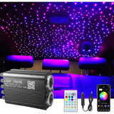 Twinkle Starlight Headliner Light,32W 1000Pcs 13.1Ft Led Star Ceiling Fiber Optic Light Kit App/Remote Control For Car/Home/Party