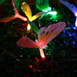 Led Fairy Lights Battery Operated String Lights, 7Ft 24 Led Waterproof Butterfly Decorations For Bedroom Christmas Party