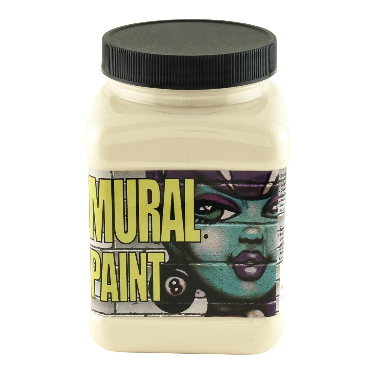 Chroma Acrylic Mural Paint for Interior and Exterior Murals - Lightfast, Mixable, Hard-Wearing Vibrant Pigment, 16 Oz Sand (2475)