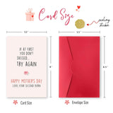Funny Mothers Day Card,Mother'S Day Gifts,Love Your Second Born