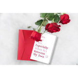 Rude Valentines Day Card For Husband Wife, Romantic Valentine’S Day Cards Gifts For Girlfriend Boyfriend, Dirty Valentines Day Card For Him Her, Lesbian Vday Card, Naughty I Love Your Face Card
