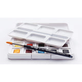 Watercolor Paint Set, Plastic Pocketbox, 12-Half Pan General Selection