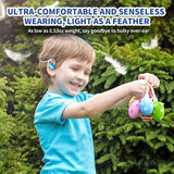 Kids Headphones, Open Ear Bluetooth Headphones With Mic, Openbuds Kids, Ultra-
