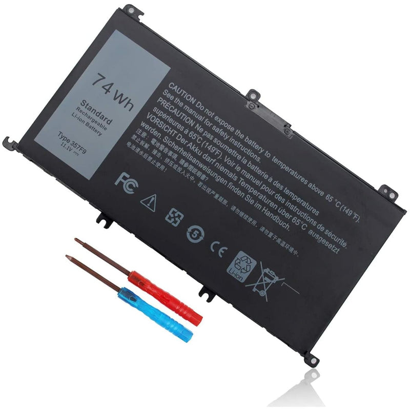 74Wh Type 357F9 71Jf4 Battery For Dell Inspiron 15 7000 Gaming 15 7559 I7559 7