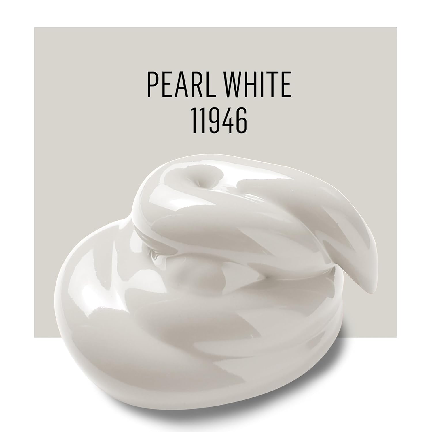 FolkArt Enamel Acrylic Craft Paint, Pearl White 2 fl oz Premium Matte Finish Paint, Perfect For Easy To Apply DIY Arts And Crafts, 11946