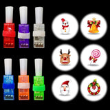 24 Pcs Christmas Led Finger Projection Lights Christmas Toys For Kids Boys Girls Christmas Stocking Stuffers Party Favors Gifts