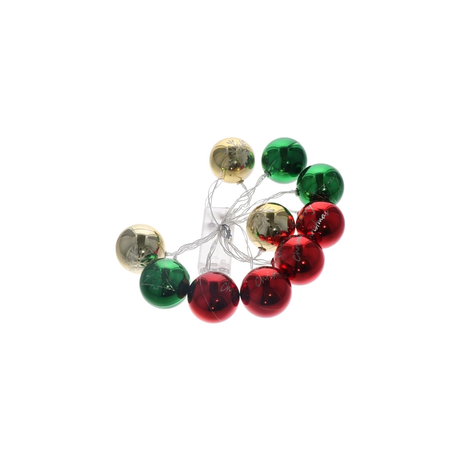 10 Led Ball String Lights, Christmas Tree Led Fairy Lights Decorative Wire Light Ball Shape Led String Lights, Fairy Str