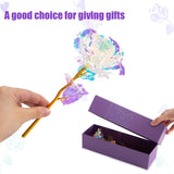 Loveinusa Artificial Galaxy Rose Flower Gifts For Her, Galaxy Eternity Rose Glass Forever Flowers For Mom From Daughter/Son, Valentine'S Day, Birthday, Mother'S Day, Anniversary