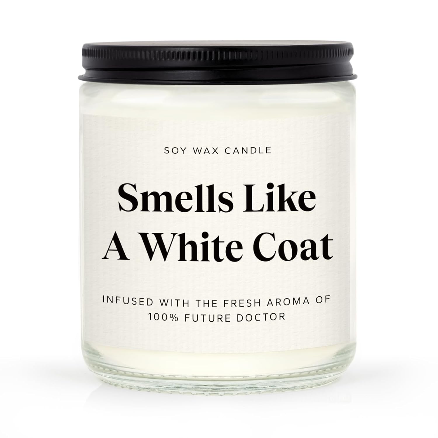 Future Doctor Gifts, Funny White Coat Ceremony Gifts, Medical School Graduation Present, Congratulations Gift For Med Student - Handmade Lavender Scented Candle 7Oz
