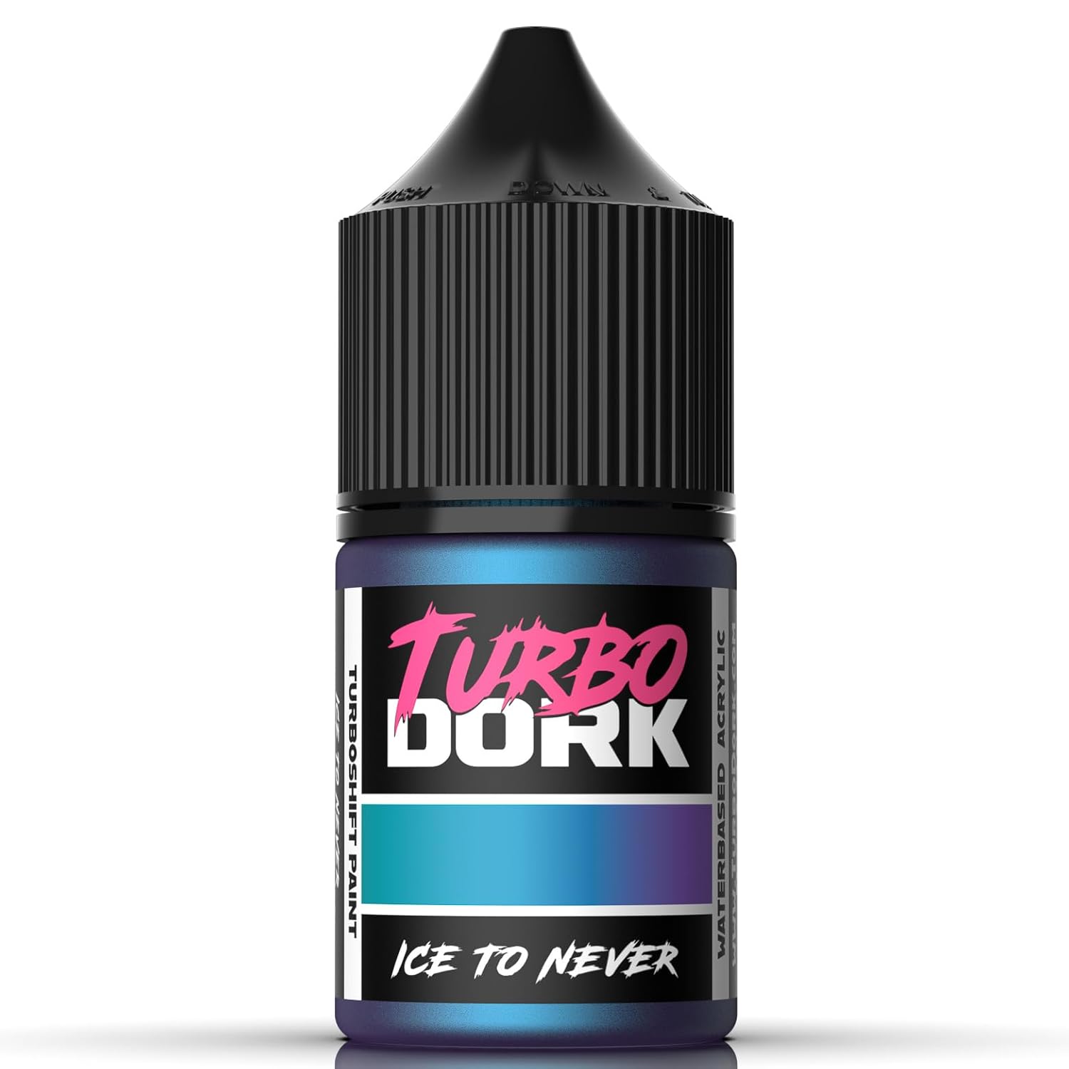Ice To Never Turboshift Acrylic Paint 22Ml Bottle - Water-Based Non-Toxic Metallic Color Shifting Paint