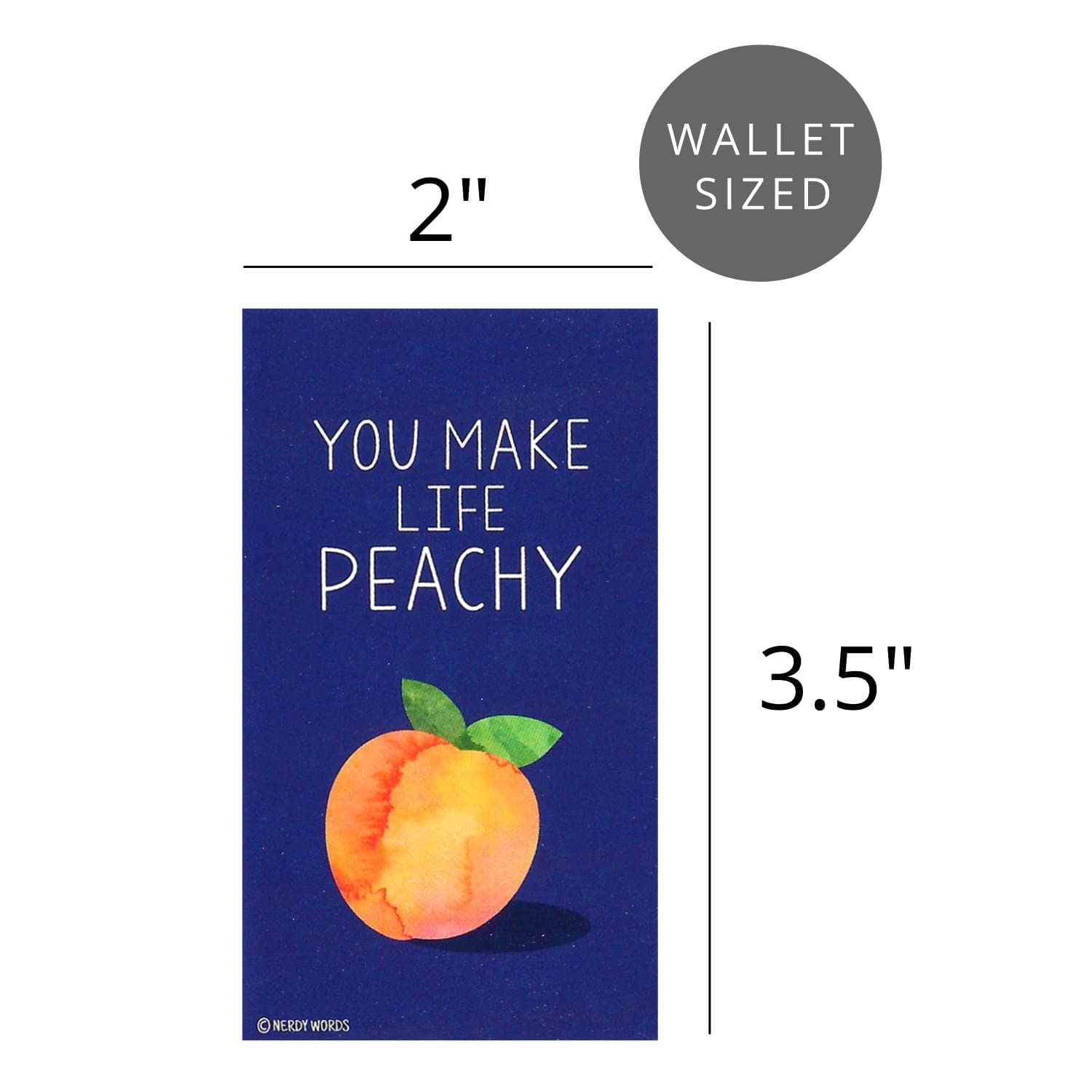Mini Fruit Valentines (Wallet-Sized Cards With Mini Envelopes) For Valentine'S Day (Set Of 24)