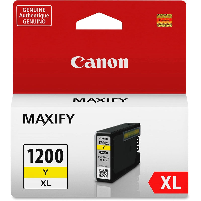 Canon PGI-1200XL Yellow Ink for MB2120, MB2720, MB2020, MB2320 printers