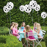 25Pcs Cow Balloons, White, Latex, Farm Animal Decoration, Boys Birthday Party Supplies