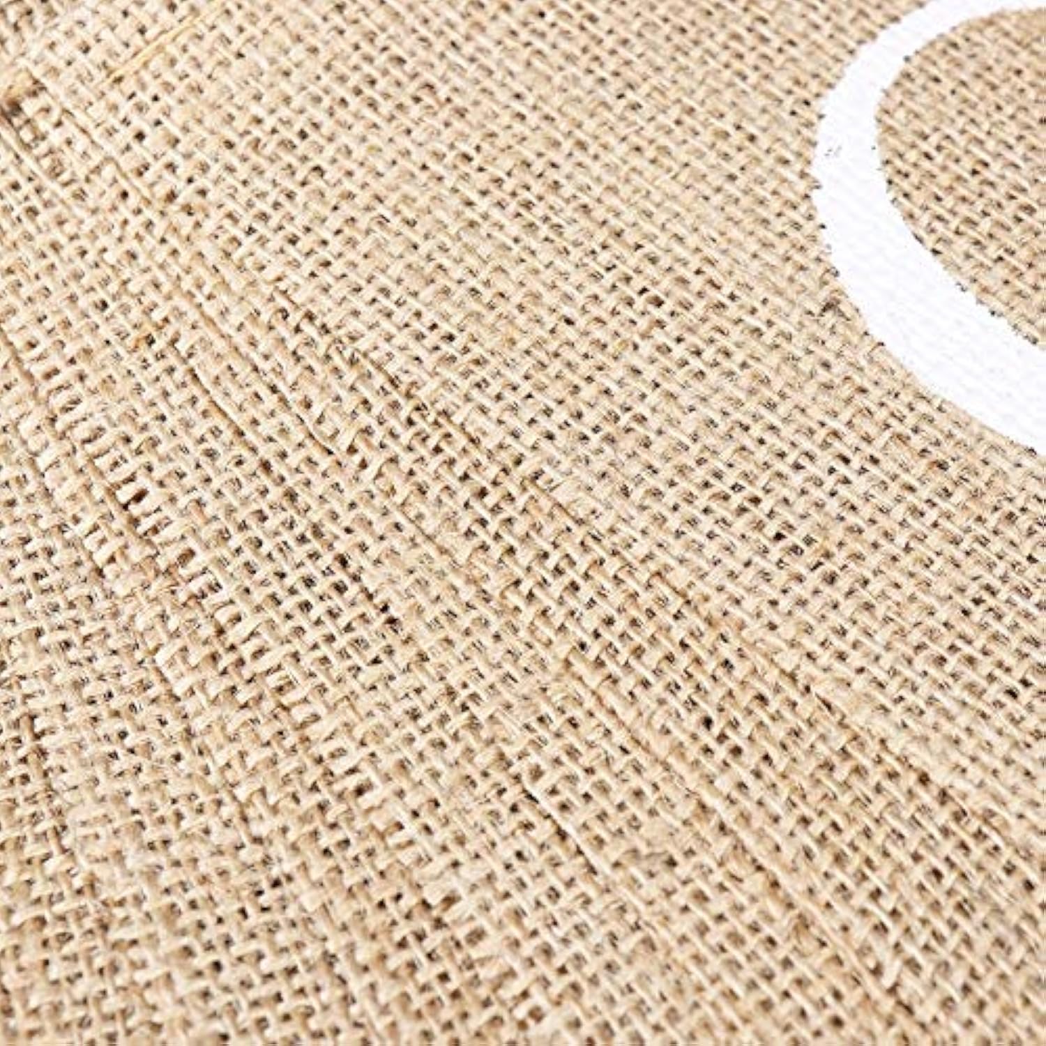 Rustic Burlap Welcome Home Banner: Heart Garland Party Decor