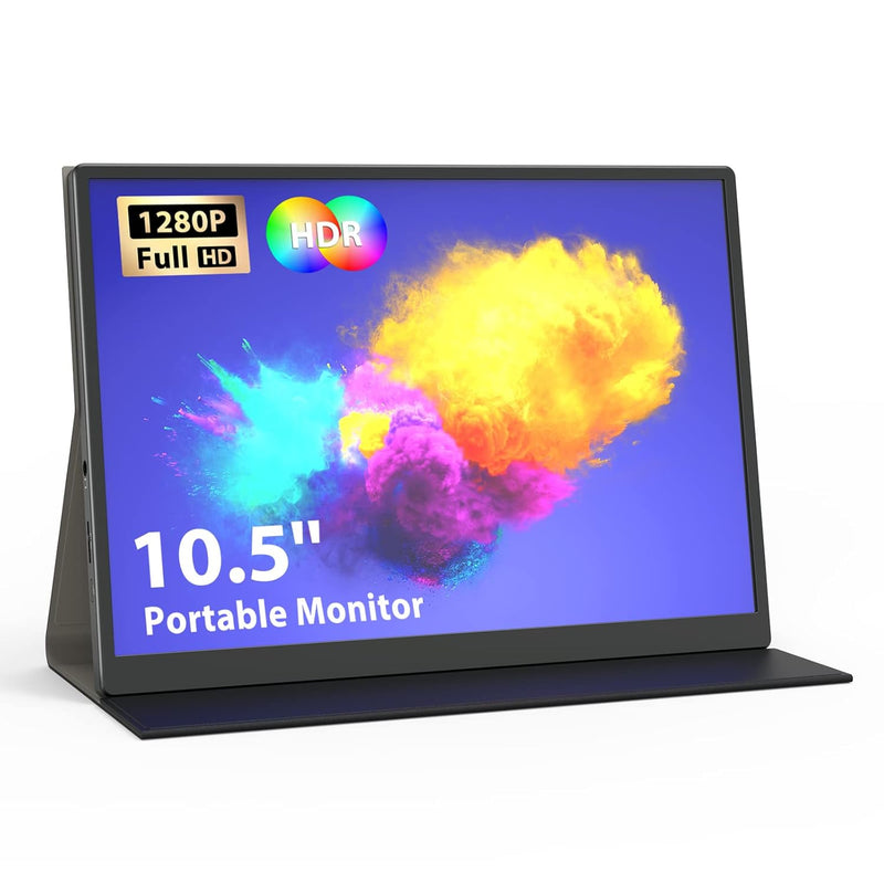 Portable Monitor, 10.5 Inch Fhd 1920X1280 Ips 100% Srgb Small Laptop Monitor F