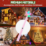 Wireless Remote Control Outlet, Magic Light Wand For Christmas Tree Lights And Home Decoration Lights, Remote Magic Wand Switch Kit With Music, Ideas For Kids/Friends/Family, Pink