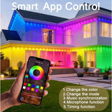 Permanent Outdoor Lights,Smart Rgb Outdoor Lights With Remote App Control,54Ft With 36 Led(5V) Ip67 Waterproof Outside L
