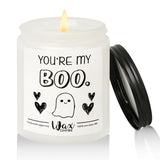 Halloween Candle Ghost You Are My Boo Candle Halloween Lavender Scent Soy Wax Candle For Bathroom Kitchen Bedroom