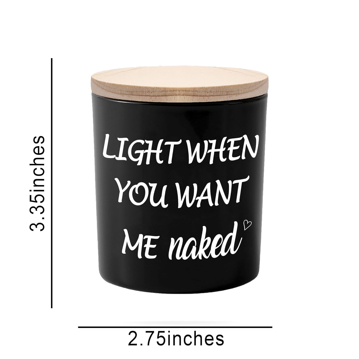Gifts For Him Men Funny Unique Anniversary Valentines Day Christmas Birthday Romantic Gag White Elephant Gifts For Boyfriend Husband Men Adults Stocking Stuffers Sandalwood Scented Soy Candle