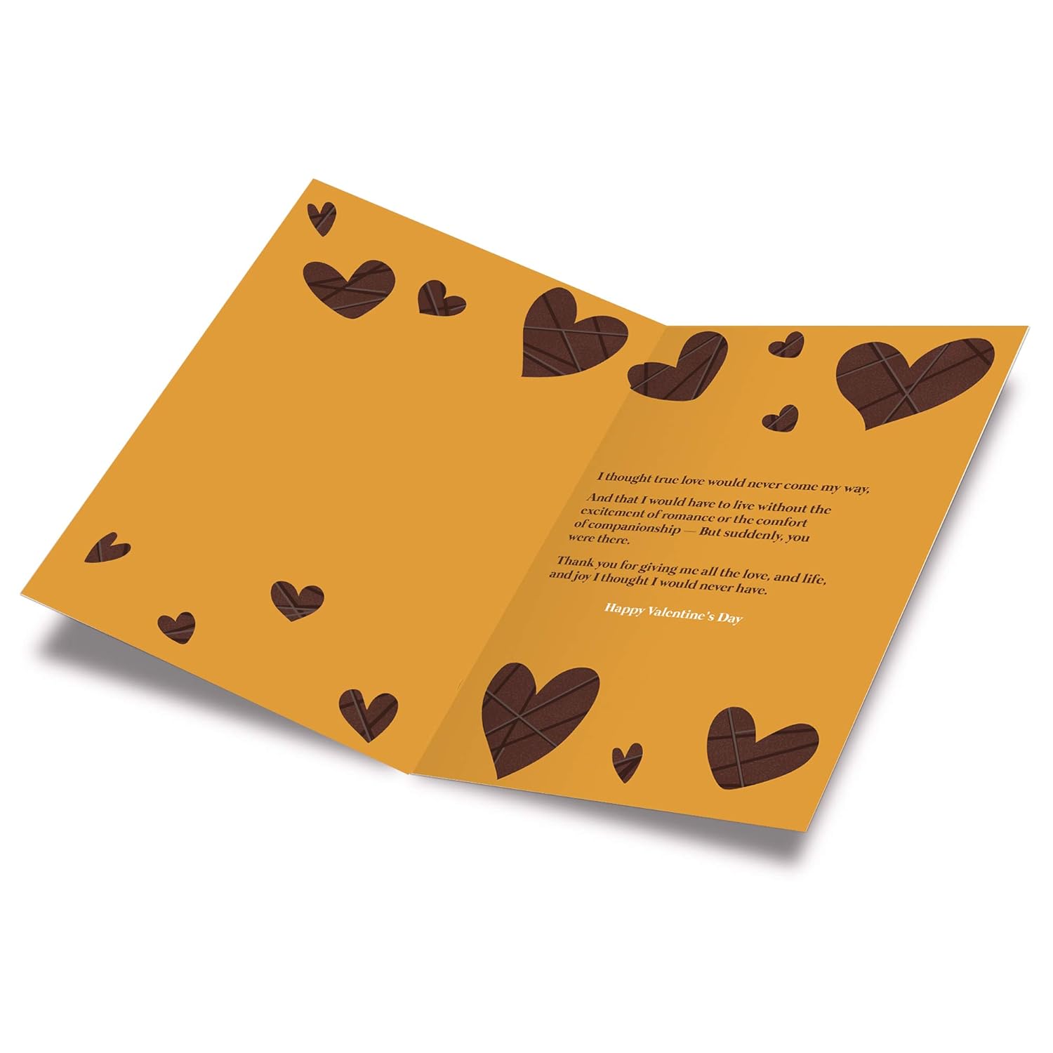 Valentine'S Day Card For Her And Him, Made In America, Eco-Friendly, Thick Card Stock With Premium Envelope 5In X 7.75In, Packaged In Protective Mailer