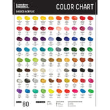 Liquitex BASICS Acrylic Paint Set, 6 x 22ml (0.74-oz) Tube, Metallic Color Paint Set