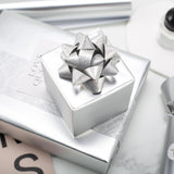 Mini Wrapping Paper Roll-46.8 Sqft. Matte Silver Solid Color For Birthday, Christmas, Wedding, Baby Shower, Holiday, Bridal Shower-17In X 33Ft