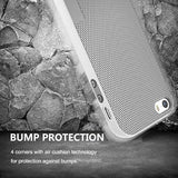 Case For Iphone Se (1St Gen - 2016), Case For Iphone 5S With 2 Pack Tempered Glass Screen Protector, Contrasting Colors Ultra Slim One-Piece Anti-Slip Rugged Soft Tpu Bumper Shockproof Case - Gray