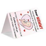 First Mothers Day Gifts For New Mom, Happy 1St Mothers Day Gifts Card From Baby, Pregnancy Gift Card For Expecting Mom First Time Moms Mother, To Be Mommy